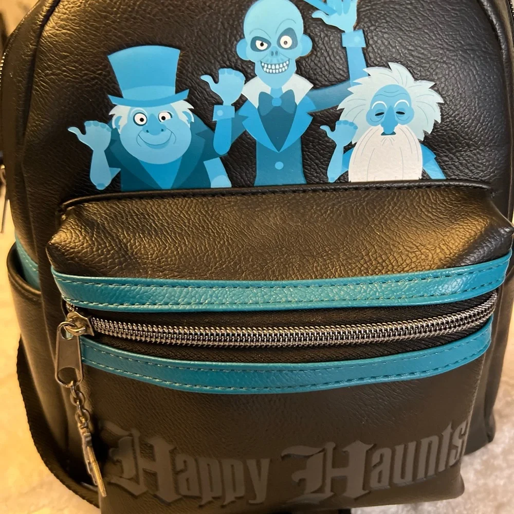 HTF Disney Loungefly Happy Haunts Backpack - Picture 2 of 12